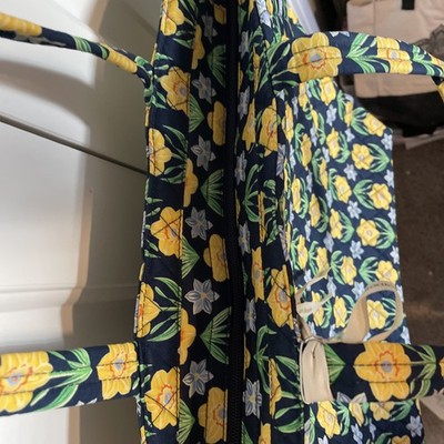 NWT VERA BRADLEY Original Zip Tote, Daffodils, $100 | eBay