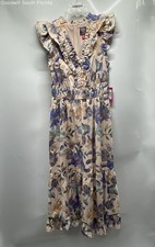 Vince Camuto Womens Multicolor Printed Sleeveless A-Line Dress Size 6 With Tags