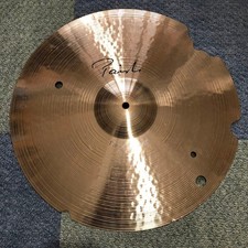 Paiste Signature Fast Crash 18 Inch Cymbal with Repairs and Holes