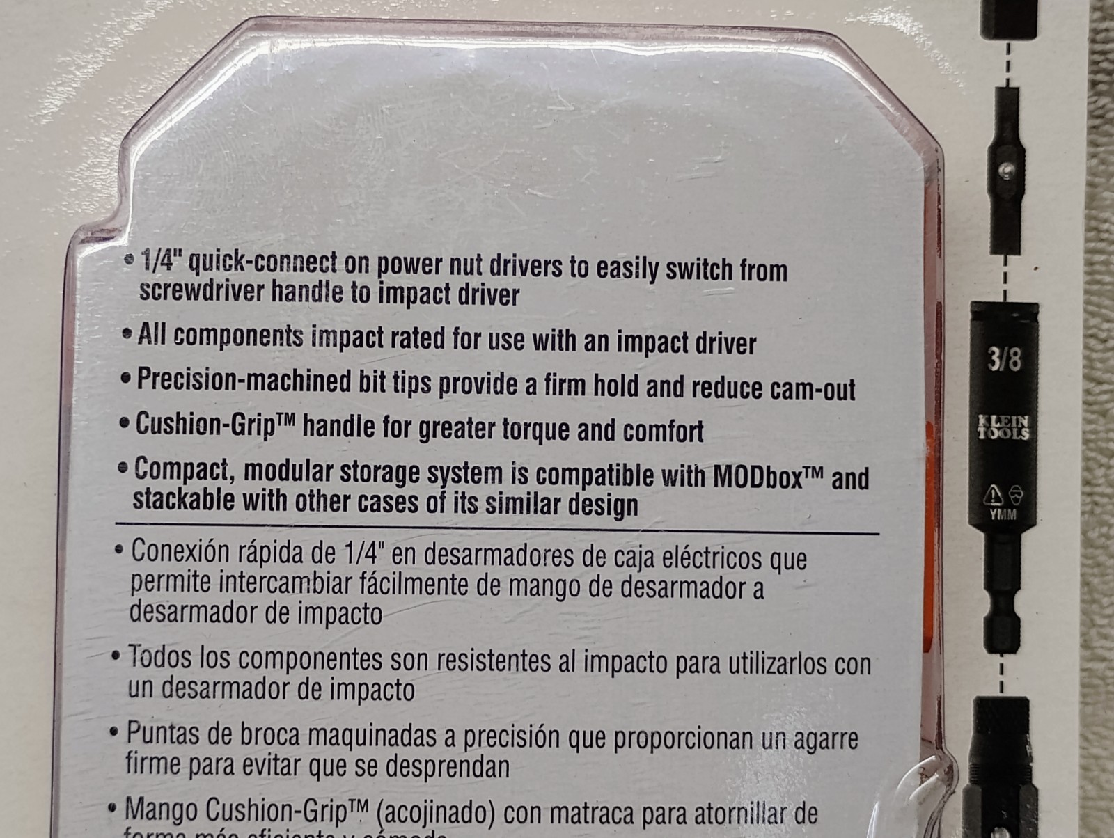 Klein 32501HD KNECT Impact-Rated Multi-Bit Screwdriver/Nut Driver 47 piece Set