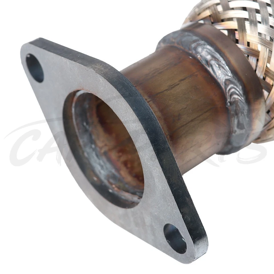 Stainless Steel Front Pipe w/ Flex Y Pipe Kit fits: 2014-2018 Jeep Cherokee 3.2L Foto 4 de 4