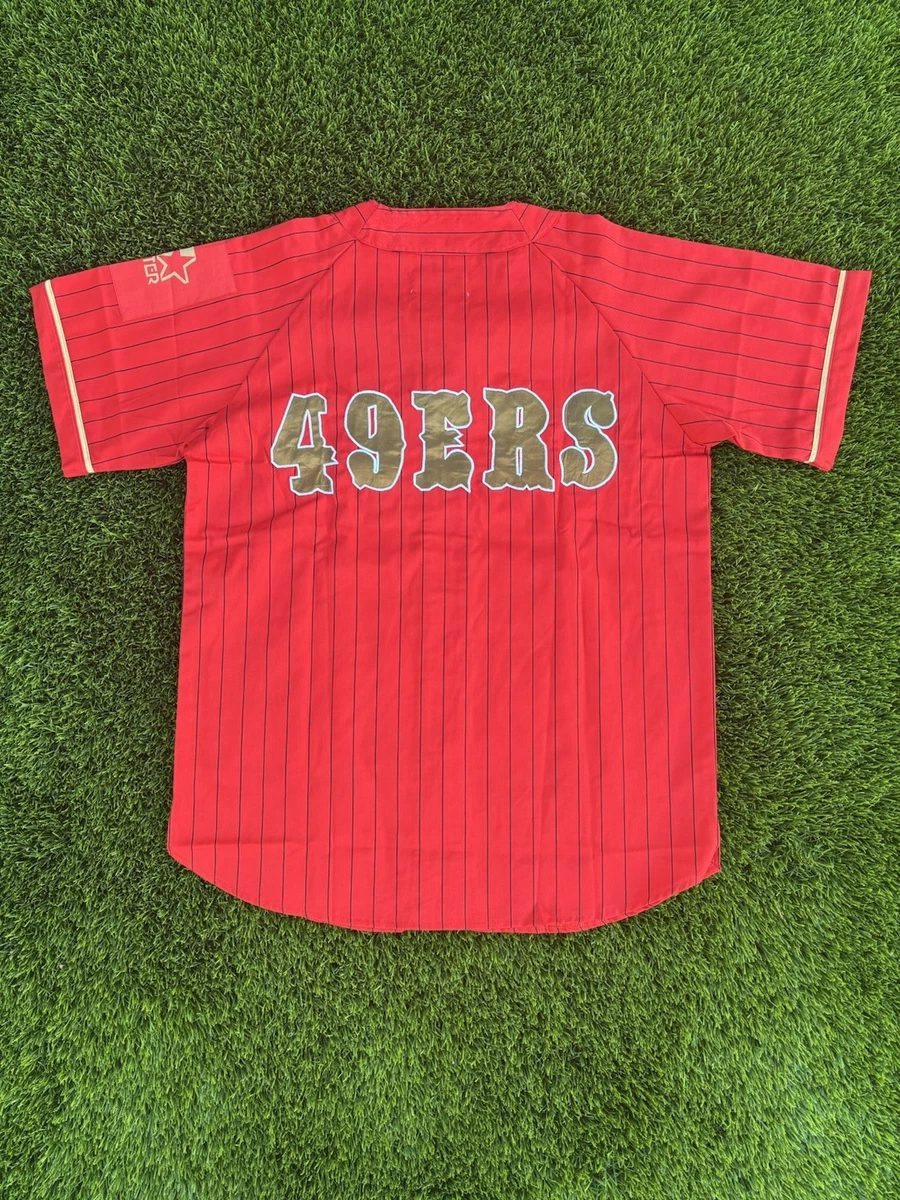 STARTER NFL 49ers ベースボールシャツ USA 90s 00s Starter San Francisco 49ers NFL Jerseys for sale | eBay