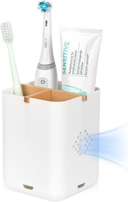 Toothbrush Holders for Bathroom Countertop, Detachable Electric Toothbrush