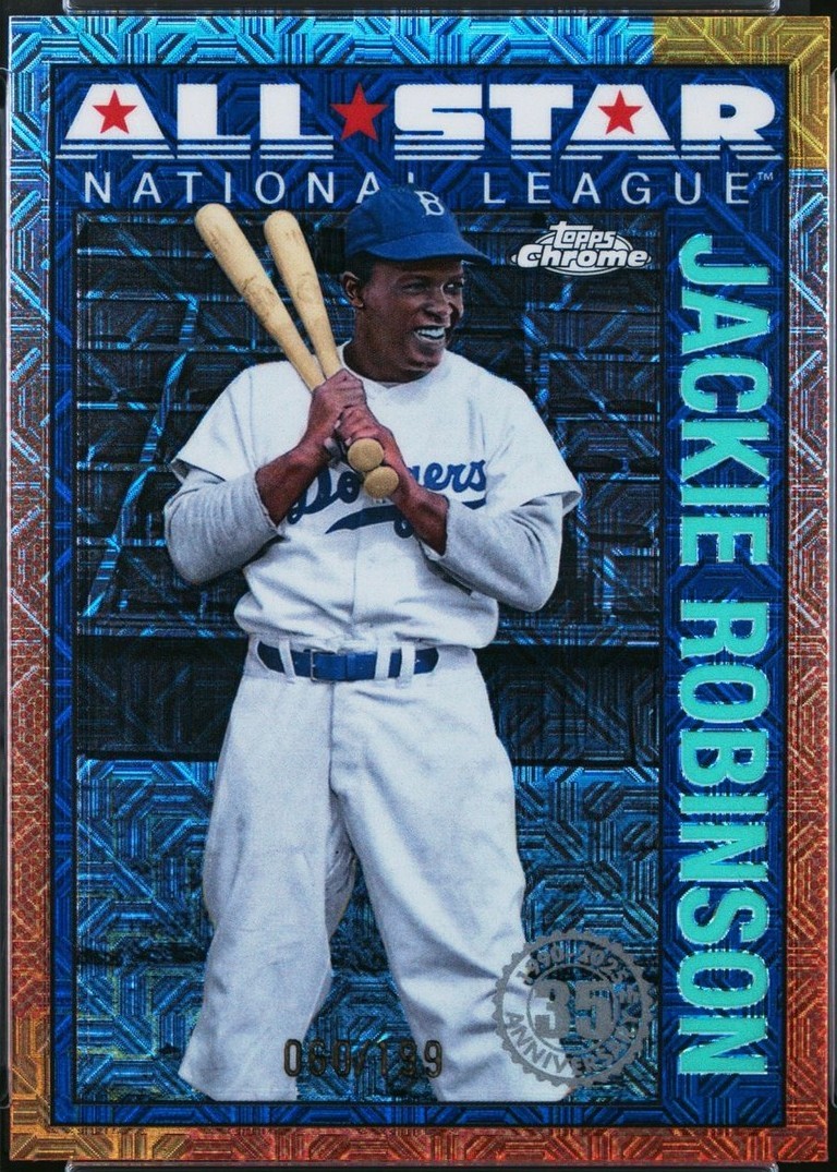 2025 Topps Series 2 - 1990 Topps Chrome Silver Pack All-Stars Jackie ...