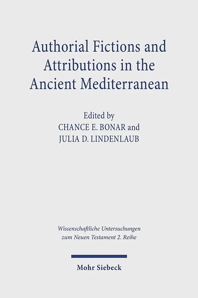 Chance Everett Bonar (U. A.) | Authorial Fictions And Attributions In The...-image