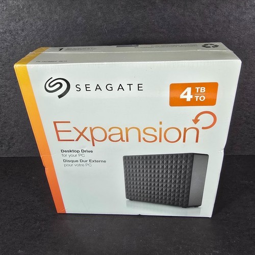 Seagate Expansion 4TB, External (STEB4000100) Hard Drive New unopened