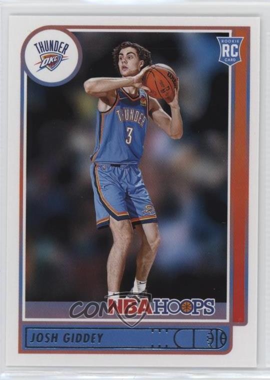 2021-22 Panini NBA Hoops Rookies Josh Giddey #202 k5q