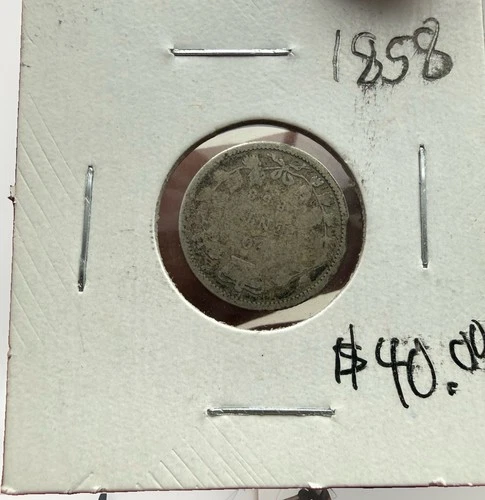 1858 10 Cents Canada - G1