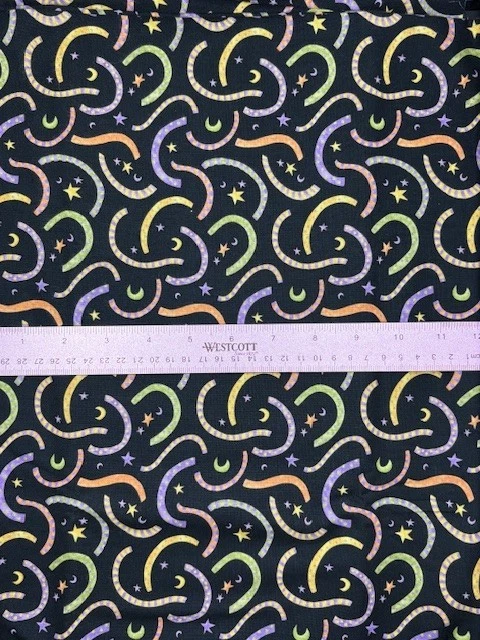 Barredoras escoba de tela Clothworks de Diane Knott 1+ yarda 44" algodón Foto 2 de 3