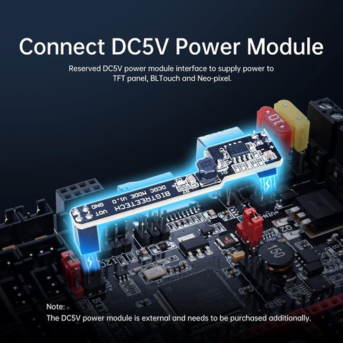 BIGTREETECH SKR V1.4 TURBO 32bitowy kontroler płyta panelowa upgrade do drukarki 3D C - Zdjęcie 6 z 9
