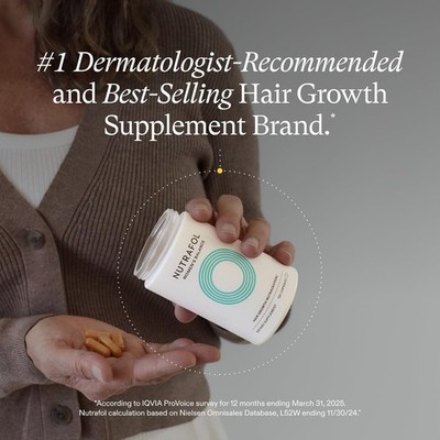 Womens Balance Scalp Hair Growth Additive for Ages 45  120 Count Bottle Hot