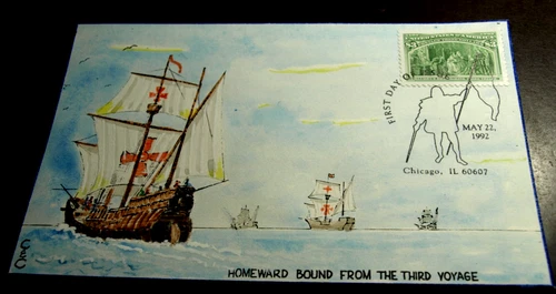 UNITED STATES HAND PAINTED FIRST DAY COVER SIGNED C & C SCOTT 2627c