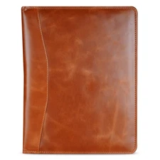 , Heavy Duty Buffalo Leather Legal Pad Portfolio | Handmade Executive Noteboo...