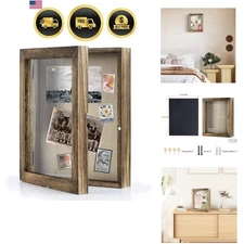 Shadow Box Frame 8x10 Memorabilia Photo Display Case Wall Tabletop Decor