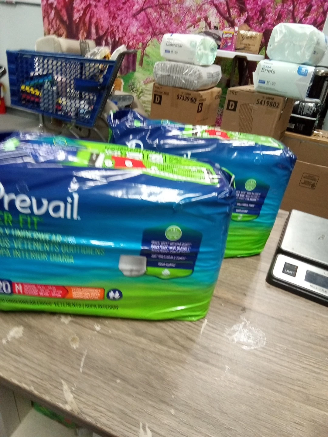 2 Pkg Prevail Per-Fit Unisex Incontinence Underwear - Medium Size, 20ct 675 Dt