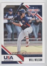 2020 Panini USA Baseball Stars & Stripes Will Wilson #95 n1u