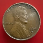 1934-D Lincoln Cent AU Condition FAST SHIPPING! 1338