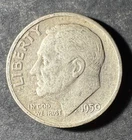 1950-S Roosevelt Dime (Circulated) - (#1071) Very Fine Condition