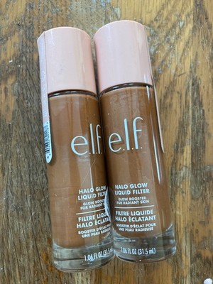 2 x E.l.f. ELF Halo Glow Liquid Filter Foundation Shade #6 Bronze NEW Lot of 2