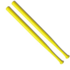Wiffle® Ball Bats Official Brand Name Yellow Plastic Bat 2-Pack