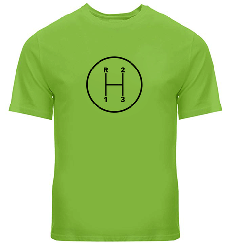 Manual Transmission Gears T-shirt Shift Pattern 3 Speed Stick Shirts Manual Gear - Picture 28 of 34