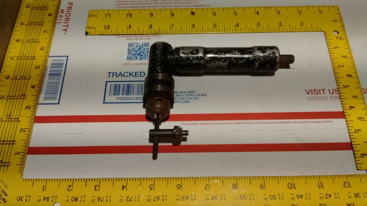 Angle Drill Chuck Attach ATS 3/8 Tool AIRCRAFT AVIATION RV4 EAA