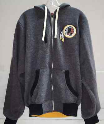 Washington Redskins NFL Reversible Men's Hooded Jacket Size 3X | eBay