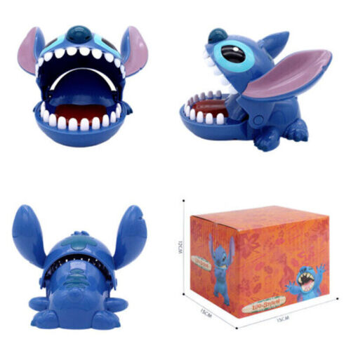 Lilo und Stitch Big Mouth Bite Finger Spiel Figur Tricky Prank Spielzeug - Bild 1 von 11