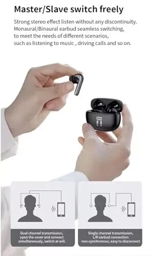 TWS Wireless Bluetooth Kopfhörer Air In-Ear Pods Buds für iPhone Samsung Android - Bild 4 von 8