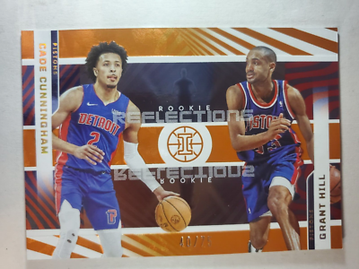 21-22 Panini Illusions Cade Cunningham &amp; Grant Hill Rookie 