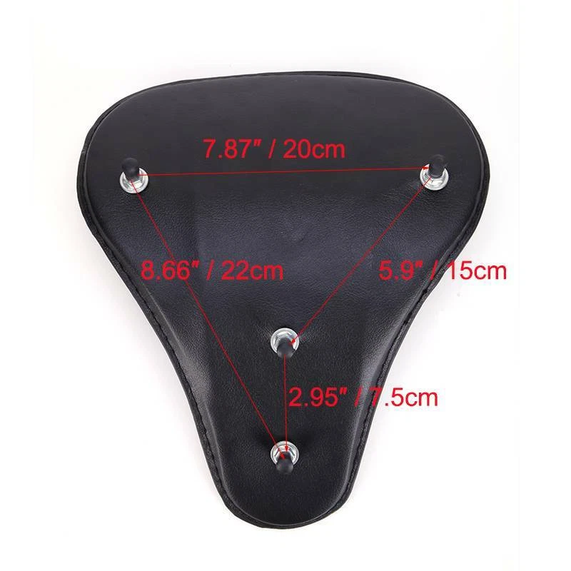 Muelle de asiento individual Bobber para motocicleta Honda Shadow VLX 600 VTX1300C Spirit 750 Foto 4 de 4