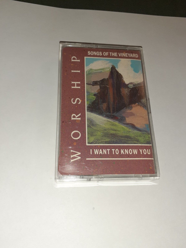 RARE Worship Songs Of The Vineyard I Want You To Know Music Cassette Tape 1990 - Picture 3 of 11