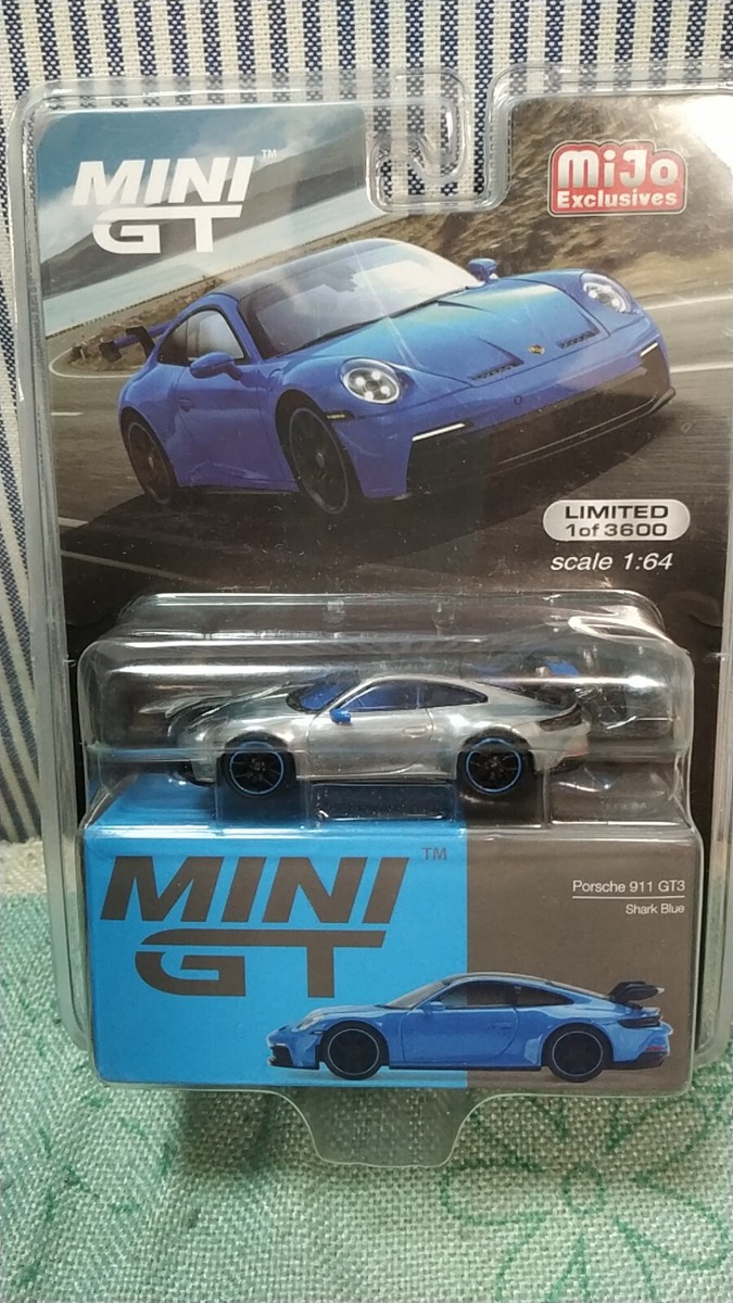 MINI GT 381 Chase Porsche 911 GTS Shark Blue (packing no good) | eBay