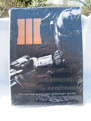 Call of Duty Black Ops III Collector's Edition Strategy Guide Hardcover COD BO 3