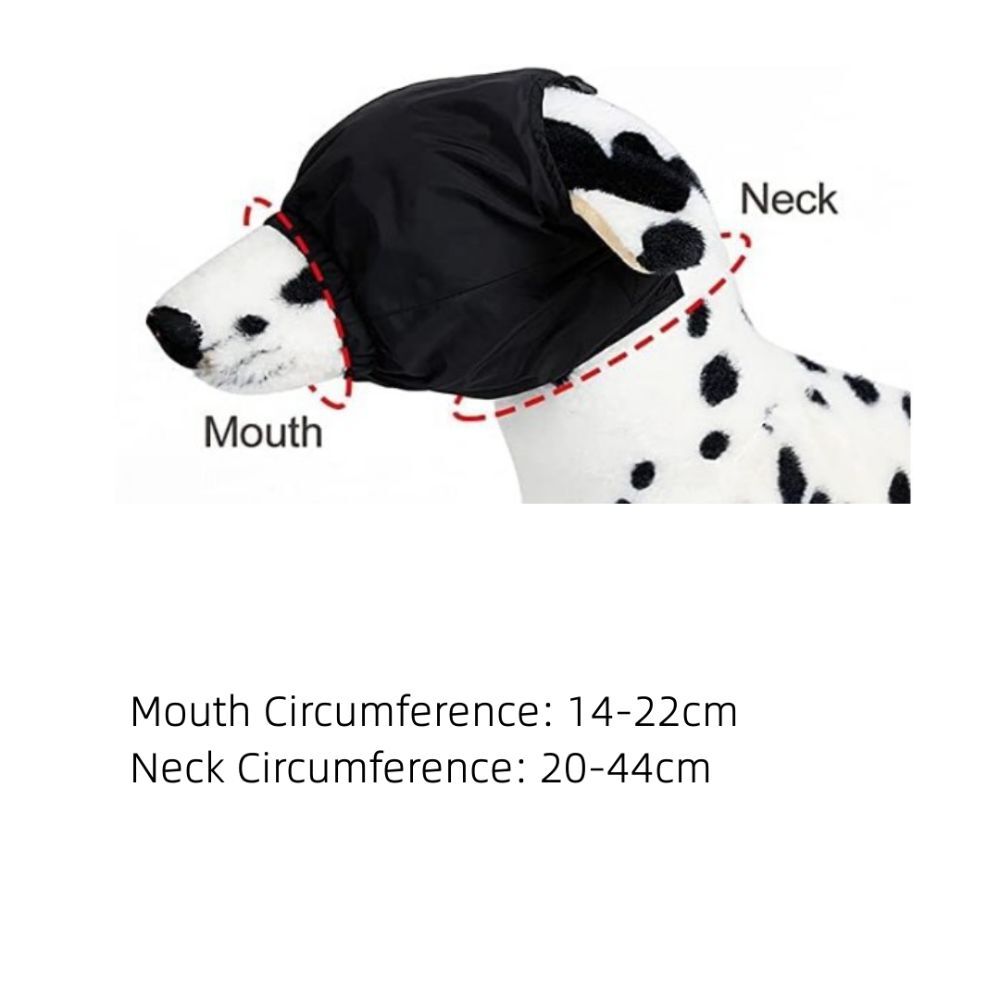 for Pets Pressure Stable Eye Mask Flexible Fabric Calming Cap Eye Mask