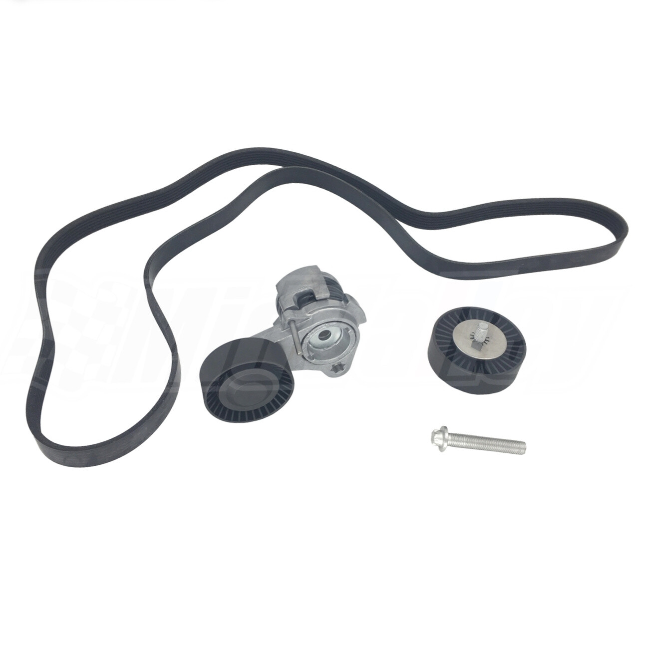 Serpentine Belt Tensioner Idler Pulley Kit Fit for BMW 128i 328i 330i