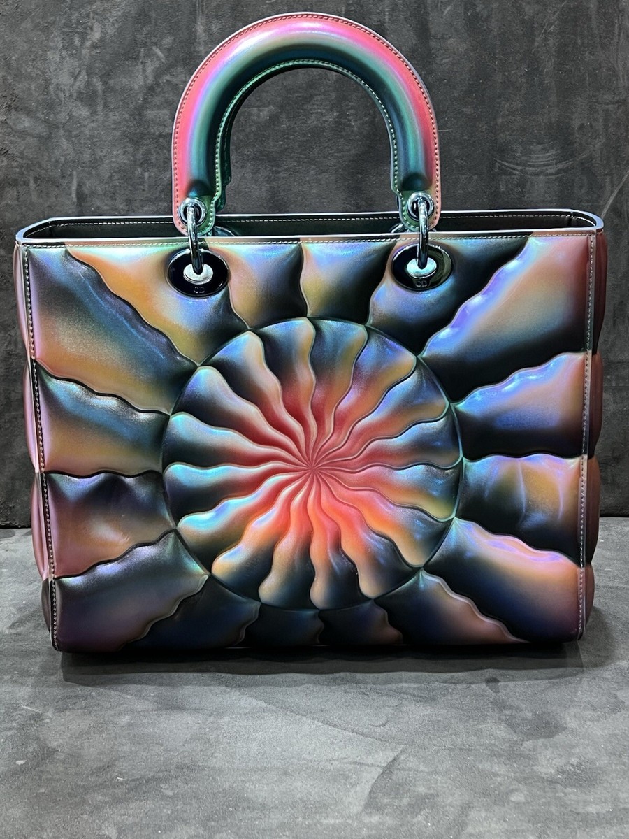 Christian Dior Judy Chicago Lady Dior Metallic Handbag | eBay