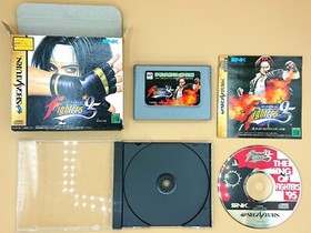 Sega Saturn King of Fighters 95 96 97 RAM Expansion Cartridge Set Lot 3 SS Japan