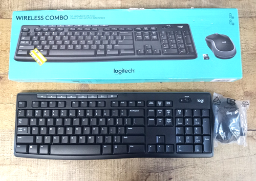 Logitech Wireless Keyboard and Mouse Combo (920-008971) - Picture 2 of 3