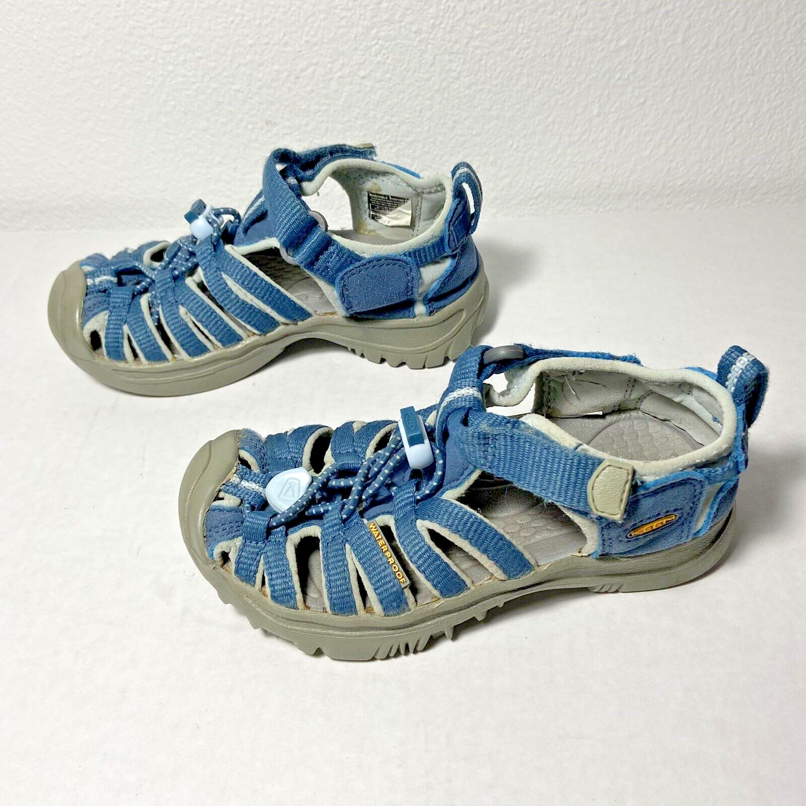 Sandali da trekking bambini KEEN taglia 10 Newport H2 blu impermeabili outdoor punta chiusa