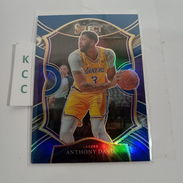 2021 Panini Select Concourse Anthony Davis #45 Prizm