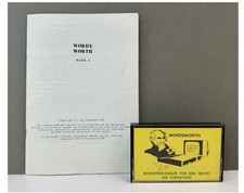 WORDSWORTH Wordprocessor Software for BBC Micro 1983 with Manual Ian Copestake