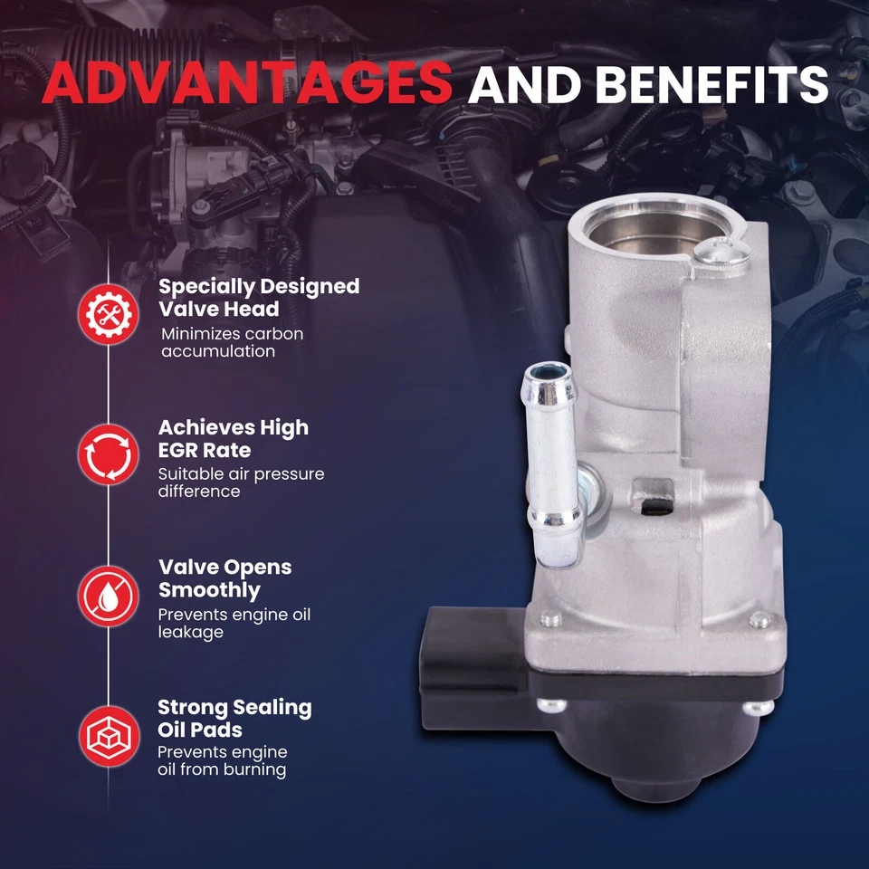 Válvula EGR Mercury Milan Mariner para Ford Focus Fusion Transit Escape Mazda 3 5  Foto 4 de 4