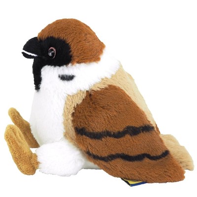 Sunlemon Fluffy's Sparrow S 11 x 16 x 12 cm Stuffed Toy Bird Sparrow Animal P-95