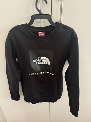 Northface Jungen Pullover. Größe Junior M/M Farbe Schwarz. Sehr guter Zustand