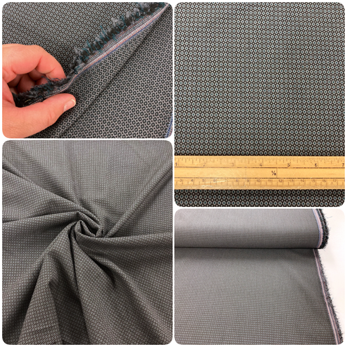 Polyester Viscose Fabric with Elastane Trousers Jackets Skirts