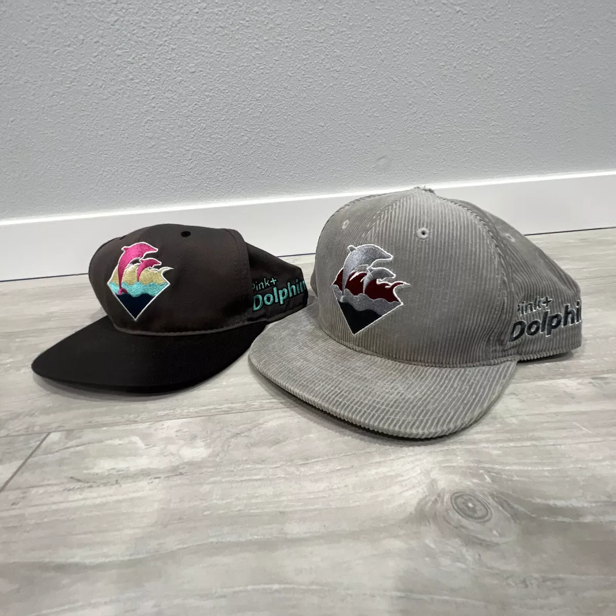 Pink dolphin snapback cheap