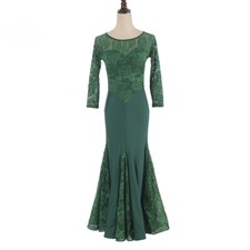 Latin Ballroom Competitio  n Dance Dress Modern Waltz Tango Standard Dress Y070