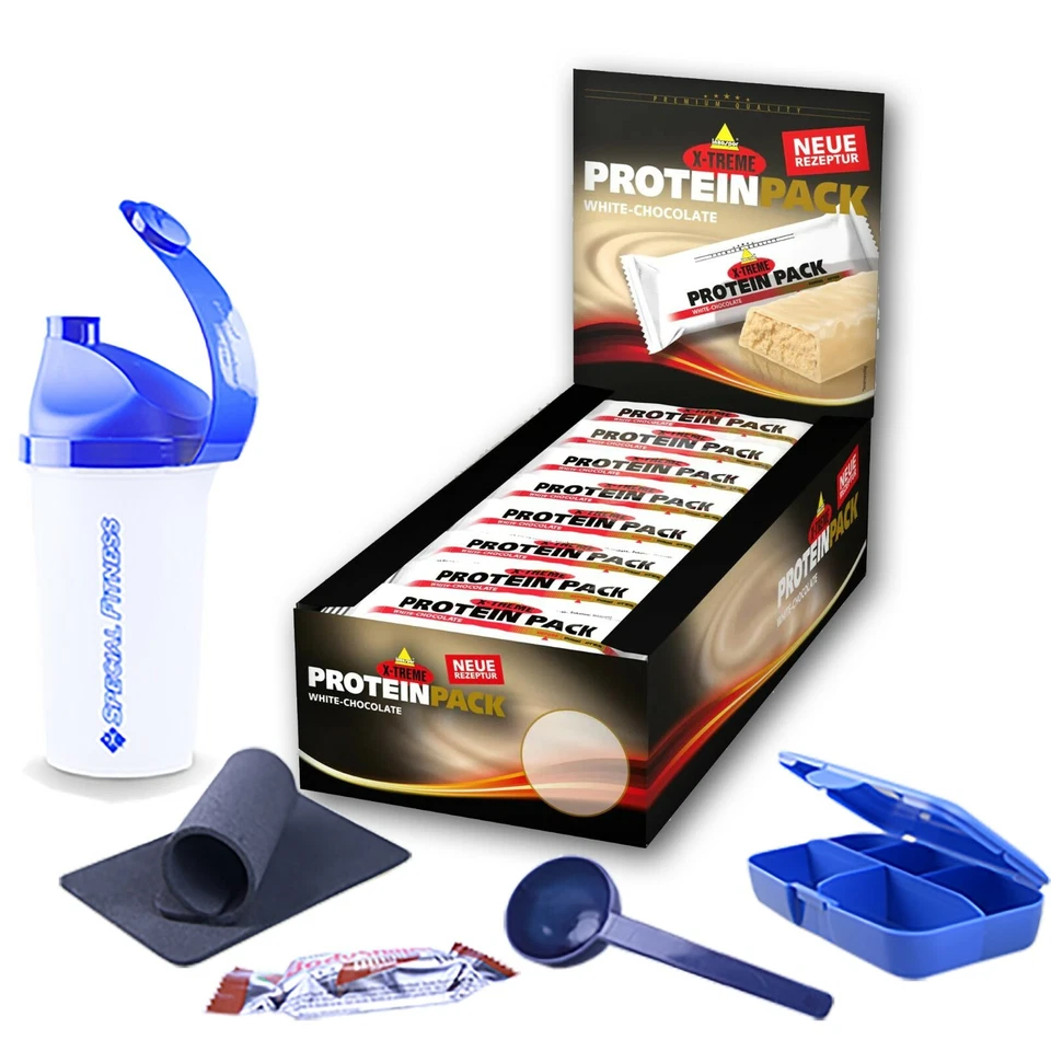 32,13€/kg ++ INKO X-treme Protein Pack 32%, 24 x 35g Riegel Box + BONUS ++