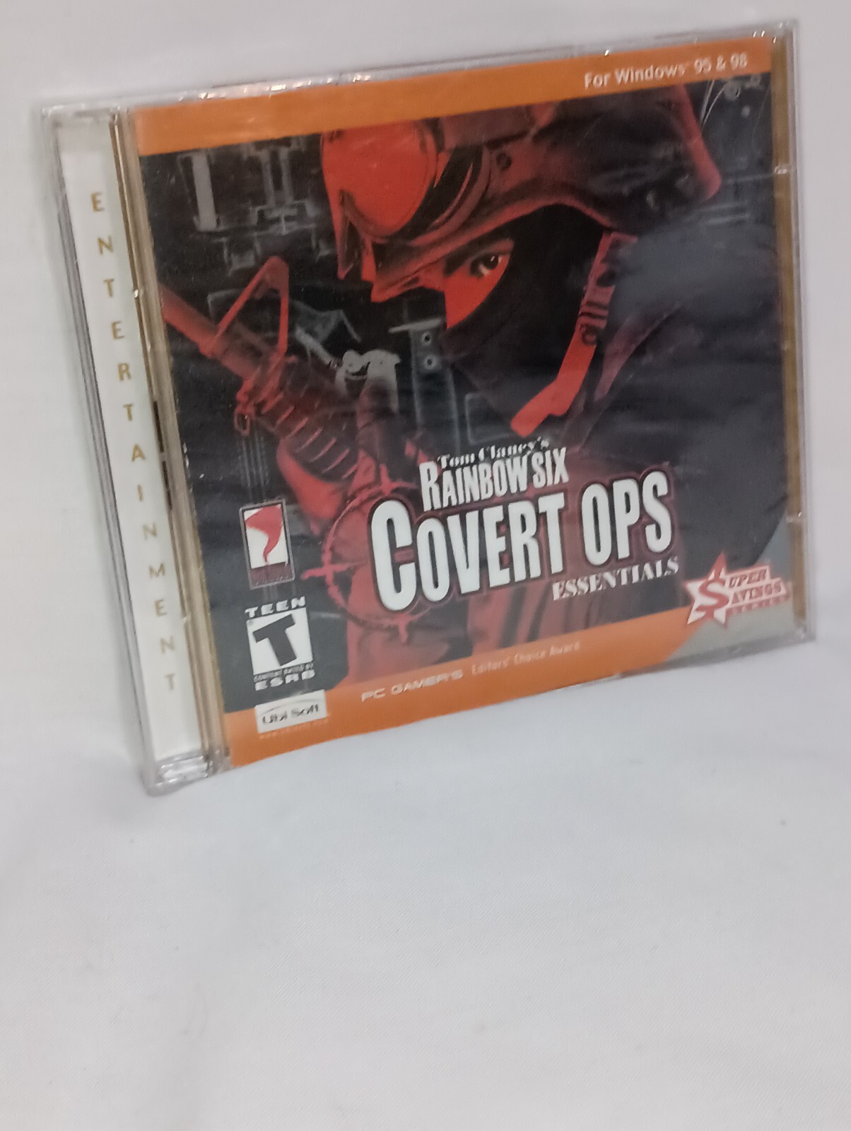 Tom Clancy's Rainbow Six Covert Ops Essentials PC Game 2002 Windows 95/98 VG+